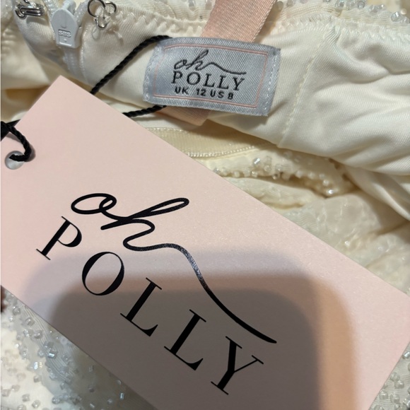 OH POLLY | NEW W TAGS La Rochette Dress Ivory - Picture 10 of 13